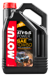 Motul 4L ATV-SXS POWER 4-Stroke Engine Oil 10W50 4T