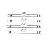 Edelbrock Chrome Hold Downs 4Pk