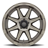 ICON Bandit 20x10 5x150 -24mm Offset 4.5in BS Gloss Bronze Wheel