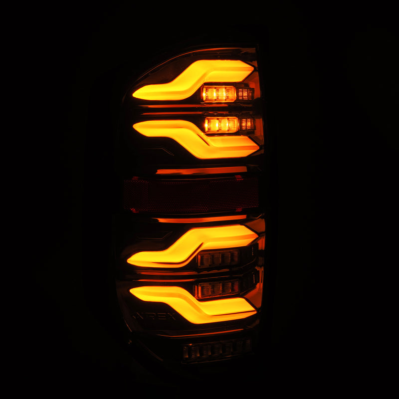 AlphaRex 14-21 Toyota Tundra LUXX LED Taillights Blk w/Activ Light/Seq Signal AlphaRex 14-21 Toyota Tundra LUXX LED Taillights Blk w/Activ Light/Seq Signal