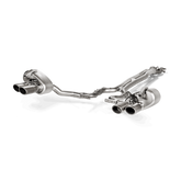 Akrapovic 17-18 Porsche Panamera Turbo Evolution Line Cat Back (Titanium) (Tips Not Incl.)