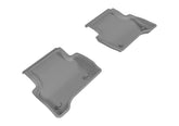 3D MAXpider 2017-2020 Jaguar XE Kagu 2nd Row Floormats - Gray