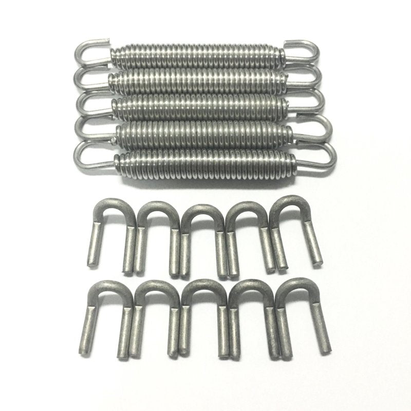 Ticon Industries Green Silicone Titanium Spring Tab and Spring Kit (10 Tabs/5 Springs) - 5 Pack Ticon Industries Green Silicone Titanium Spring Tab and Spring Kit (10 Tabs/5 Springs) - 5 Pack