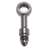Russell Performance -3 AN Straight Adapter Fitting (Black)