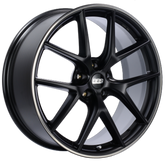 BBS CI-R 19x9 5x120 ET20 Satin Black Polished Rim Protector Wheel -82mm PFS/Clip Required