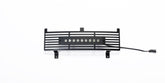 Putco 15-19 Chevy Silv HD SS Black Bar Design Bumper Grille Insert w/ Curved Flush 10in Light Bar