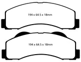 EBC 15+ Ford Expedition 3.5 Twin Turbo 2WD Greenstuff Front Brake Pads