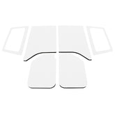 DEI 11-18 Jeep Wrangler JK 2-Door Boom Mat Complete Headliner Kit - 6 Piece - White