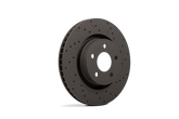 Hawk Talon 1994 Dodge Stealth AWD Drilled and Slotted Rear Brake Rotor Set
