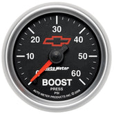 Autometer GM Performance Parts 2-1/16in 0-60 PSI Mechanical Boost Gauge