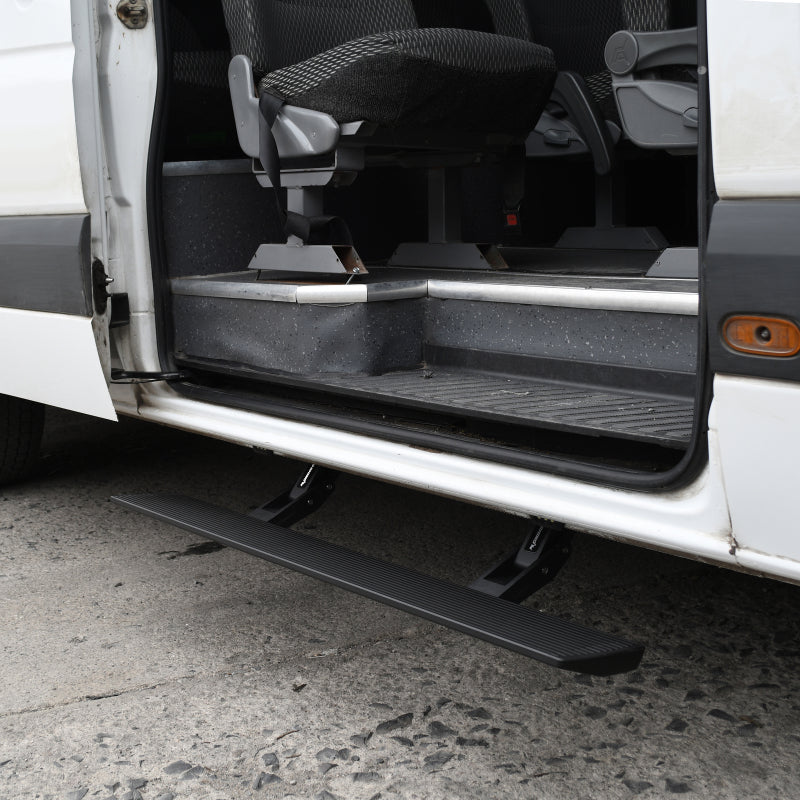 Go Rhino 13-18 Mercedes-Benz Sprinter 2500/3500 Van 3dr E-BOARD E1 Elec. Running Board Kit - Tex Blk Go Rhino 13-18 Mercedes-Benz Sprinter 2500/3500 Van 3dr E-BOARD E1 Elec. Running Board Kit - Tex Blk