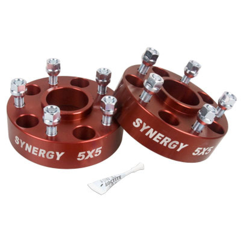 Synergy Jeep Hub Centric Wheel Spacers 5x4.5-1.25in Width 1/2-20 UNF Stud Size Synergy Jeep Hub Centric Wheel Spacers 5x4.5-1.25in Width 1/2-20 UNF Stud Size