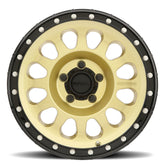 Method MR315 18x9 +18mm Offset 5x150 110.5mm CB Gold/Black Street Loc Wheel
