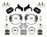 Wilwood Forged Dynalite Front Kit 12.19in 65-68 Chevy Impala -Drum Spindle