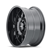 Mayhem 8110 Tripwire 20x9 / 5x139.7 BP / 18mm Offset / 110mm Hub Black w/ Milled Spokes Wheel