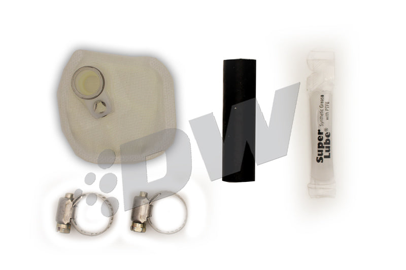 DeatschWerks 05-10 Ford Mustang V6/V8 DW300M Fuel Pump Set Up Kit DeatschWerks 05-10 Ford Mustang V6/V8 DW300M Fuel Pump Set Up Kit