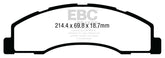 EBC 08-14 Ford Econoline E150 4.6L Orangestuff Front Brake Pads