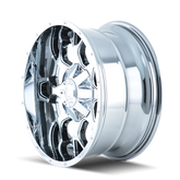 Mayhem 8015 Warrior 20x9 / 8x165.1 BP / 0mm Offset / 130.8mm Hub Chrome Wheel