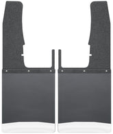 Husky Liners 09-16 Dodge Ram 1500/2500/3500 12in W Black Top SS Weight Kick Back Front Mud Flaps