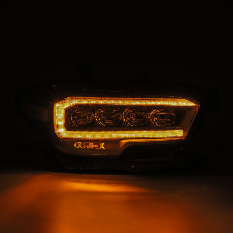 AlphaRex 16-20 Toyota Tacoma NOVA LED Projector Headlights Plank Style Black w/Activation Light AlphaRex 16-20 Toyota Tacoma NOVA LED Projector Headlights Plank Style Black w/Activation Light