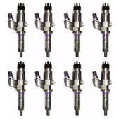Exergy 01-04 Chevrolet Duramax LB7 Reman 30% Over Injector (Set of 8)