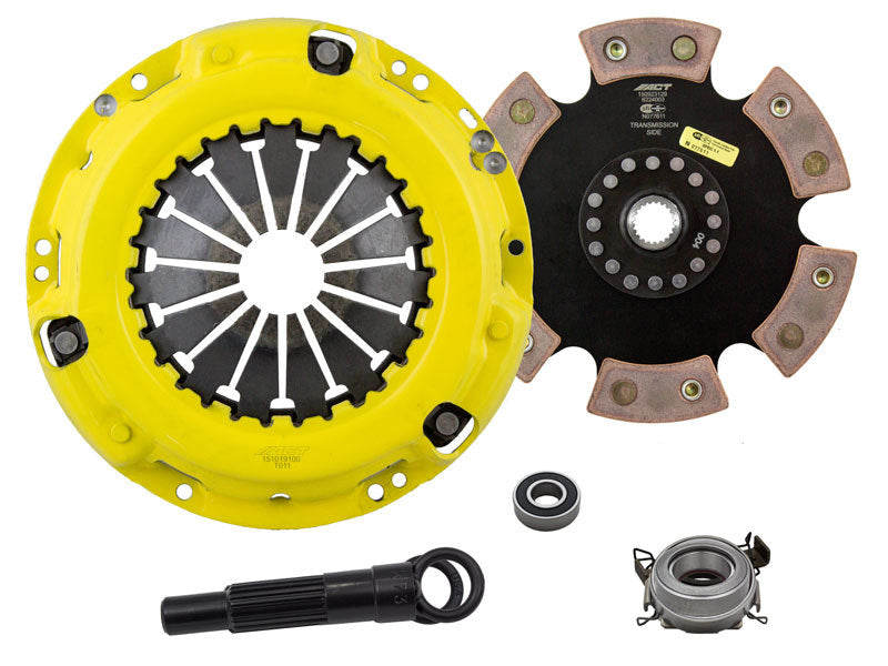 ACT 1980 Toyota Corolla HD/Race Rigid 6 Pad Clutch Kit ACT 1980 Toyota Corolla HD/Race Rigid 6 Pad Clutch Kit