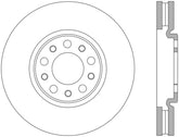 StopTech 13+ Dodge Dart Performance Slotted & Drilled Front Right Rotor