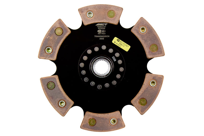 ACT 1981 Nissan 280ZX 6 Pad Rigid Race Disc ACT 1981 Nissan 280ZX 6 Pad Rigid Race Disc