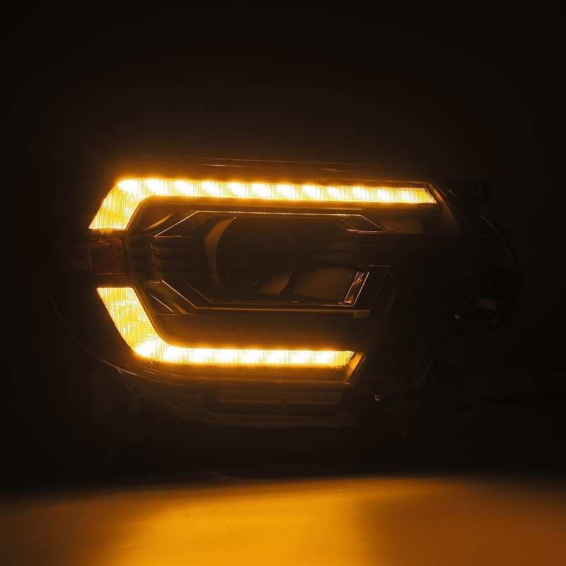 AlphaRex 12-15 Toyota Tacoma PRO-Series Projector Headlights Plank Style Alpha Black w/DRL AlphaRex 12-15 Toyota Tacoma PRO-Series Projector Headlights Plank Style Alpha Black w/DRL