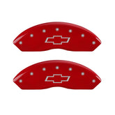 MGP 4 Caliper Covers Engraved Front & Rear MGP Yellow Finish Black Char 2008 Chevrolet Trailblazer