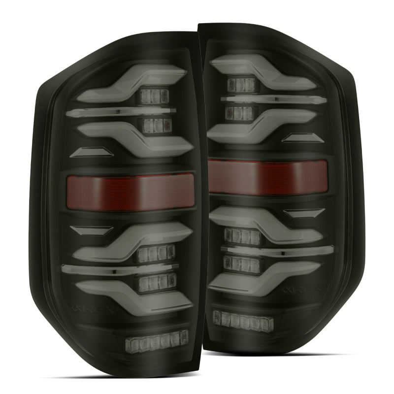 AlphaRex 14-21 Toyota Tundra LUXX LED Taillights Blk w/Activ Light/Seq Signal AlphaRex 14-21 Toyota Tundra LUXX LED Taillights Blk w/Activ Light/Seq Signal