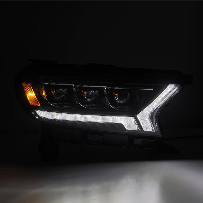 AlphaRex 19-21 Ford Ranger NOVA LED Proj Headlights Plank Style Black w/Activ Light/Seq Signal/DRL AlphaRex 19-21 Ford Ranger NOVA LED Proj Headlights Plank Style Black w/Activ Light/Seq Signal/DRL