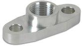 Vibrant Billet Aluminum Oil Drain Flange (T3 T3/T4 and T04) - tapped 1/2in NPT