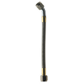 Fragola -6AN Hose Assembly Straight x 45 Degree Alum Nut 20in