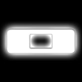 ORACLE Lighting Universal Illuminated LED Letter Badges - Matte White Surface Finish - O
