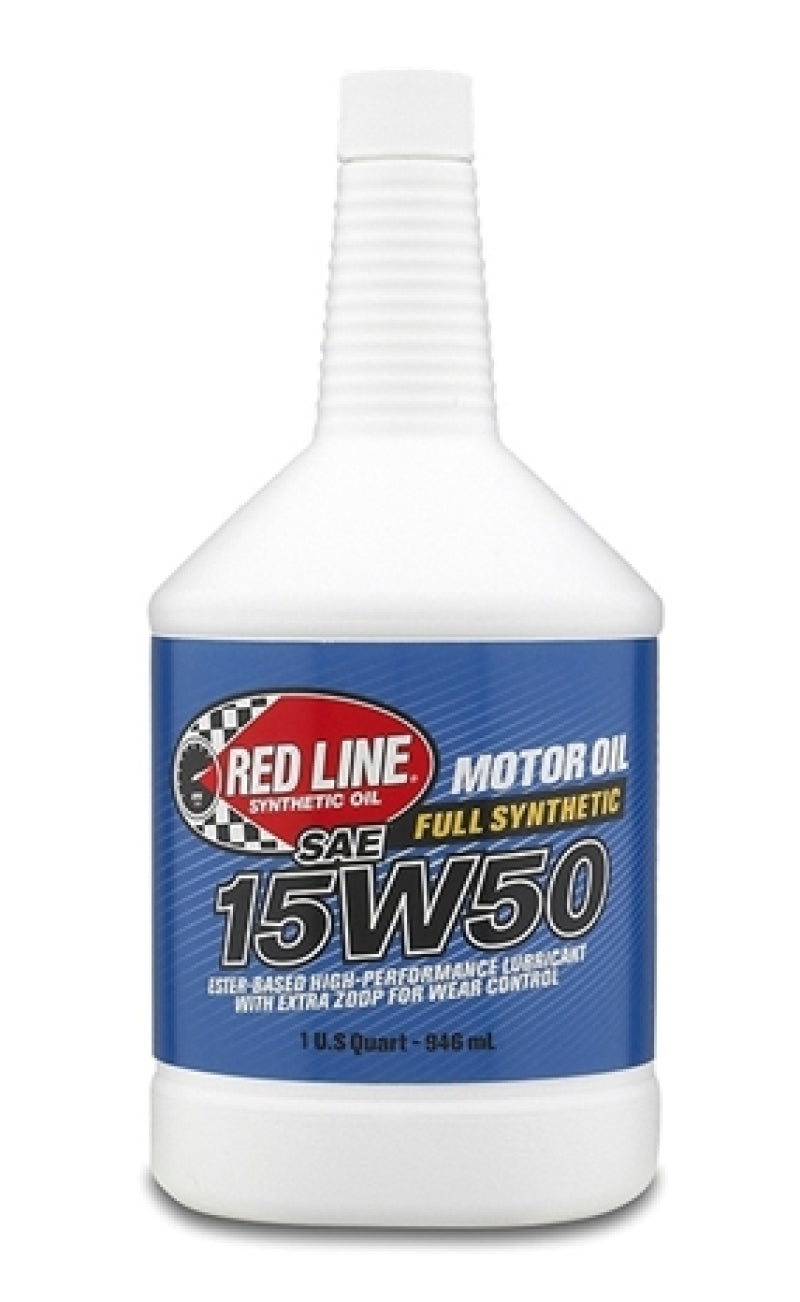 Red Line 15W50 Motor Oil - Quart Red Line 15W50 Motor Oil - Quart