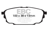 EBC 01-04 Mazda Protege 2.0 (Rear Rotors) Greenstuff Rear Brake Pads