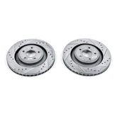 Power Stop 13-14 Chrysler 200 Front Evolution Drilled & Slotted Rotors - Pair