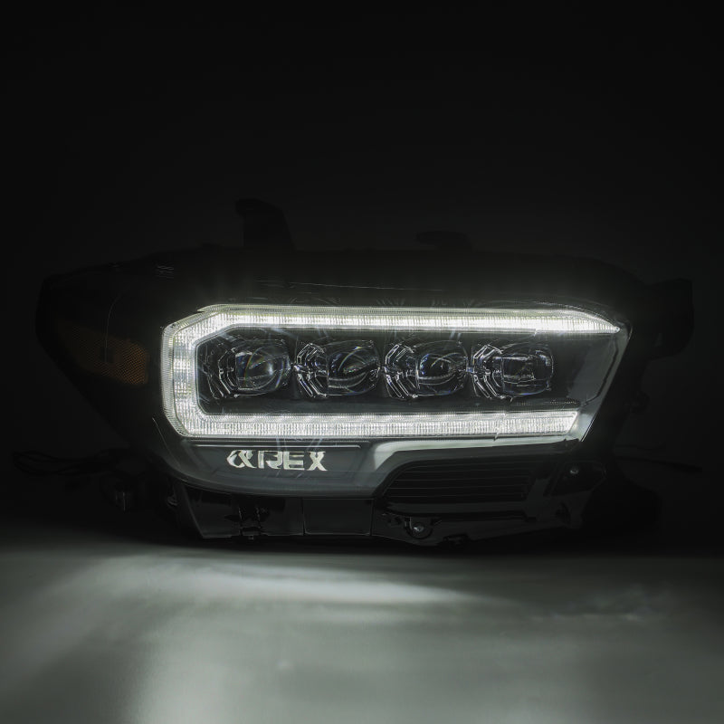 AlphaRex 16-20 Toyota Tacoma NOVA LED Projector Headlights Plank Style Black w/Activation Light AlphaRex 16-20 Toyota Tacoma NOVA LED Projector Headlights Plank Style Black w/Activation Light