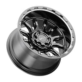 Weld Gauntlet 20x9 / 6x139.7 BP/ 5.75n. BS (+20mm Offset) Gloss Black Wheel