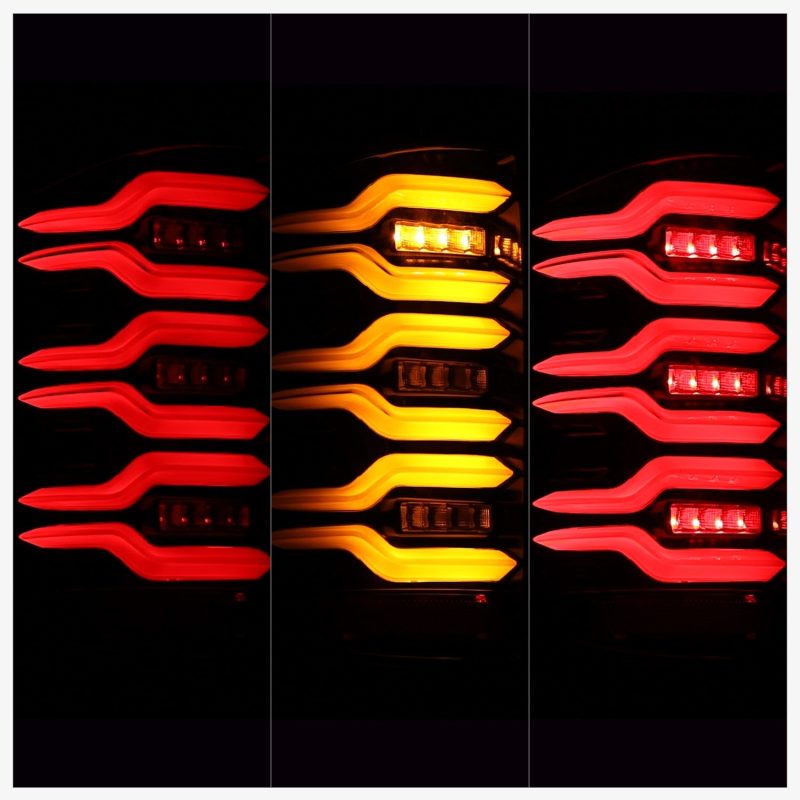 AlphaRex 14-18 Chevy Silverado 1500 Luxx-Series LED Tail Lights Alpha-Black w/Activ Light/Seq Signal AlphaRex 14-18 Chevy Silverado 1500 Luxx-Series LED Tail Lights Alpha-Black w/Activ Light/Seq Signal