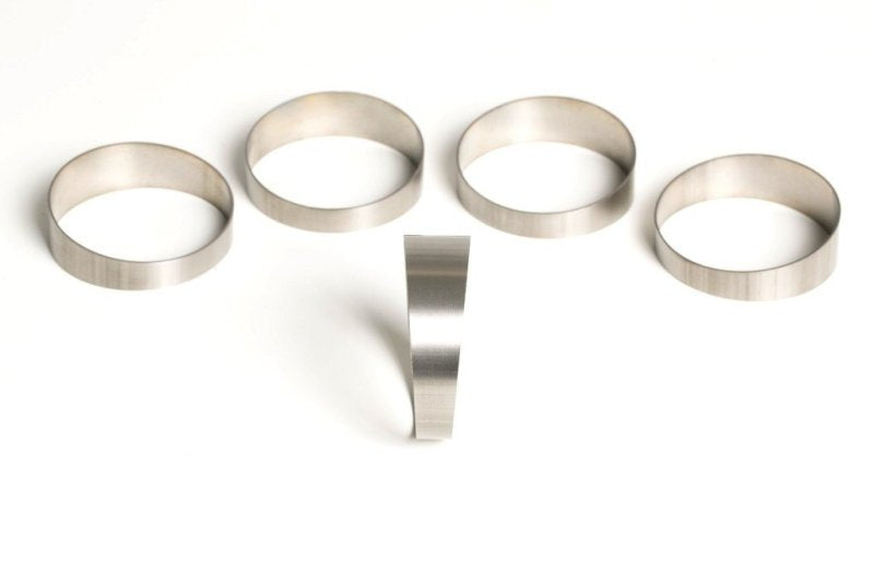 Ticon Industries 2.36in 45 Degree 1.7D/4.01in CLR LR 1.2mm/.047in Wall Titanium Pie Cuts - 5pk Ticon Industries 2.36in 45 Degree 1.7D/4.01in CLR LR 1.2mm/.047in Wall Titanium Pie Cuts - 5pk