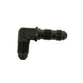 Fragola -4AN x 90 Degree Bulkhead - Black