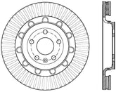 Stoptech Performance Cryo Front Brake Rotor 13-14 Ford Taurus
