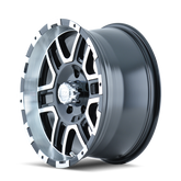 ION Type 179 18x9 / 8x170 BP / 12mm Offset / 130.8mm Hub Black/Machined Wheel