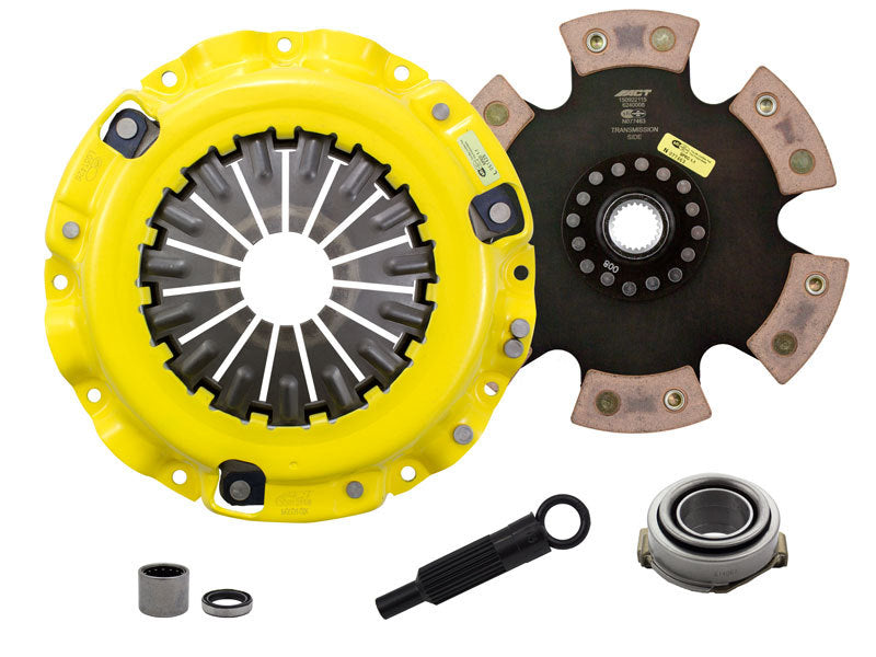 ACT 1987 Mazda RX-7 XT/Race Rigid 6 Pad Clutch Kit ACT 1987 Mazda RX-7 XT/Race Rigid 6 Pad Clutch Kit