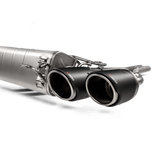 Akrapovic 2018+ Alfa Romeo Giulia Quadrifoglio Slip-On Line (Titanium) w/Titanium/Carbon Fiber Tips