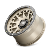 Dirty Life 9311 Enigma Pro 17x9/5x139.7 BP/-38mm Offset/108.1mm Hub Satin Gold Wheel - Beadlock
