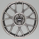 BBS XR 20x8.5 5x112 ET44 Platinum Gloss Wheel -82mm PFS/Clip Required