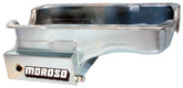 Moroso Ford 289-302 (w/Front Sump) Kicked Out Road Race Baffled 9qt 8in Steel Oil Pan